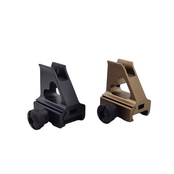 Scopi a caccia CQB Optic Sighting Metal Rear and Front Toy Sight for Hunting Equipment