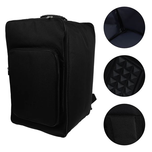 Taschen Cajon Bag Drum Bag Gig Hülle Aufbewahrung CREATE KIT BOX Rucksack Drum Snare Instrument Percussion Tragbares Drumbox Box Travel