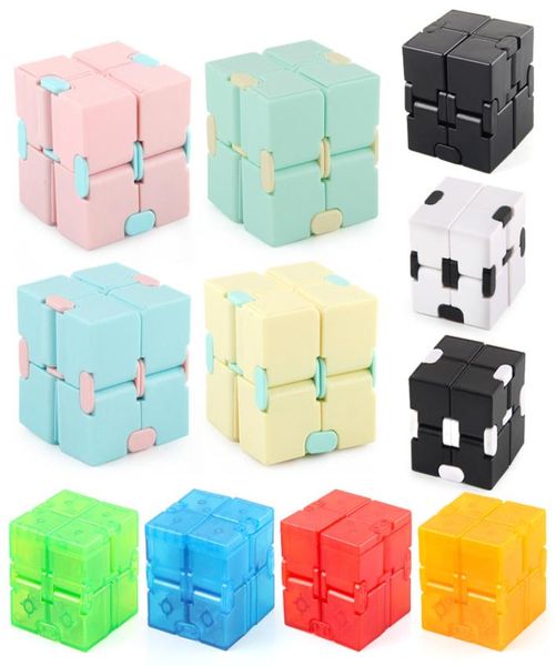 Антистрационная бесконечная бесконечная кубическая игрушка бесконечно кубик Офис Флип -кубик -загадочный стресс сзабит. Аутизм расслабляет игрушку для взрослых 4787887