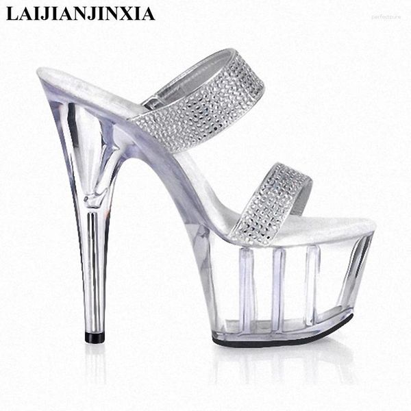 Тапочки Laijianjinxia сексуальная мода женщина ястная ремешка каблуки страной туфли женская платформа