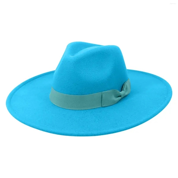 Berets Classic Women Women Fedora Hats Small Brim Gentleman Jazz Felt Hat для мужчин Ретро -Леди платье Top Banquet Elegant
