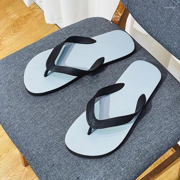 Hausschuhe 2024 Cool Casual Flip Flops für Männer Flachs weich erwachsener Outdoor Strand Wasser Sandalen Fahren Meer schwimmen