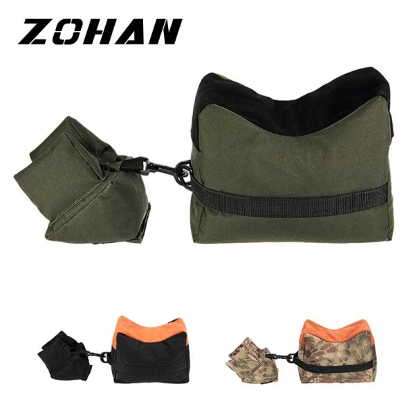 Poctula Zohan Sniper Scaffer Scatto Pun Gun anteriore Borsa Pieno Caccia Accessori per banco non riempita Accessori per esterni Supporto Fucile Support Bag di supporto