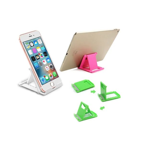 2024 Candy Color Universal Mini Smartphone Table Desk Monte Stand Sollet del supporto per telefono per tablet di cellulare Cell Fraset 2.per il supporto per montaggio della scrivania universale