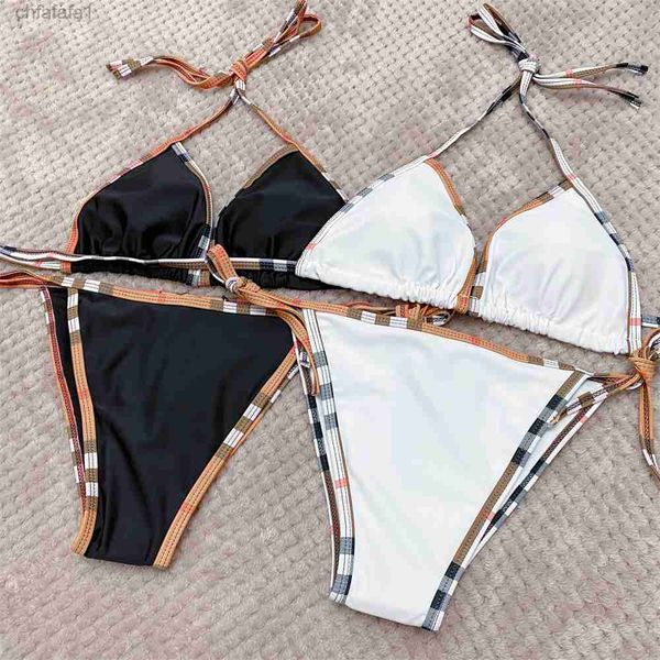 Stilist marchio bikinis women designer t-back designer a due pezzi da bagno floreali lettere classiche da bagno costumi da bagno costumi da bagno di lusso a tre punti 16 colori 0nlh