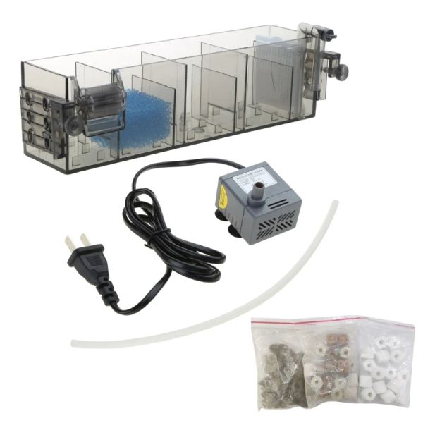 Heizung Fischtank Wasserfallfilter Aquarium Außenwasserreinigungssystem Wandmontierte Dropshipping