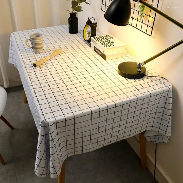 Panno da tavolo d14tablecloth impermeabile e a prova di olio no-wash ins internet celebrità scrivania studentesca tovaglia da pranzo rettangolare c