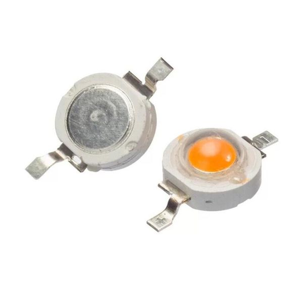 100pcs 3W Lâmpada de lâmpada LED de alta potência Cultive lâmpada de lâmpada 380840nm 45mil Chip 3234 700MA 180200LM 2833407