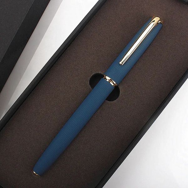 Pens Picasso 916 Golden Clip Funtain Penna Superfina pennino 0,38 mm Ladies Elegante ed eccellente penna regalo per uffici aziendali
