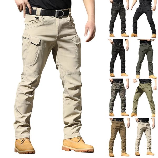 Men Pants City Special Service Hosen Special Forces Armee Long Hosen Multi -Taschen -Overalls Jogger Sport Cargo Hosen 240408