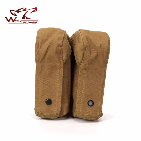 Pacote Tactical Double Double Moli Pouch Molle Militar Airsoft Bolip