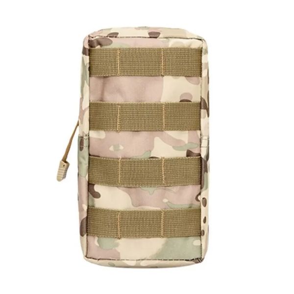 Packs Outdoor Tactical Molle Tailentasche 600d Camouflage Khaki Military Storage Fanny Pack für Jagd Rucksack Taktische Weste Bindung