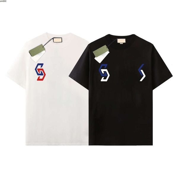 T-shirt designer da uomo Summer Gu Shirts Brand Luxury T Womens Short Hip Hop Streetwear Tops Shorts Abbigliamento Abbigliamento Dimensioni