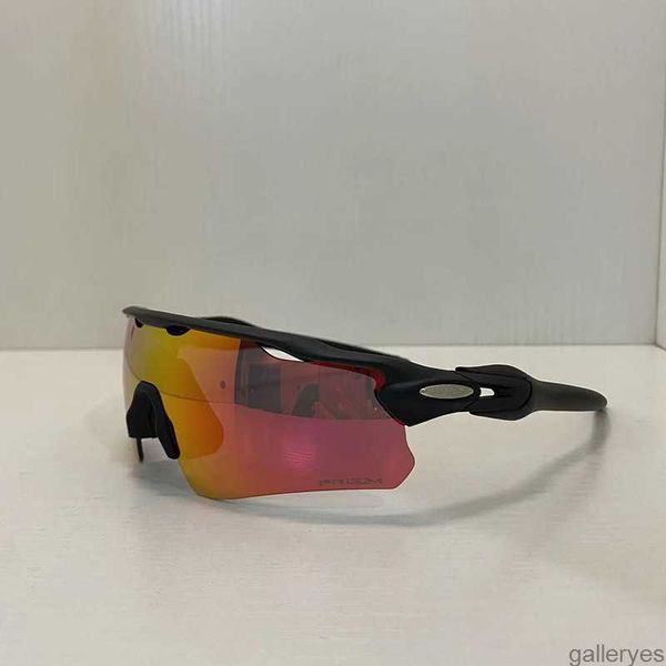 Bisiklet Güneş Gözlüğü UV400 Polarize Siyah Lens Gözlük Sporları Binicilik Gözlükleri MTB Bisiklet Gözlükleri Erkekler için Kılıfla Kadın Ev Yolu Y6ZG