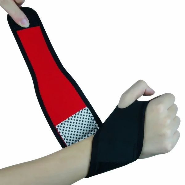 1 pc Banda di protezione da polso Braccia Tunnel carpale Spezza di supporto cinghie Muscolazione in palestra Sport Bicycle Proteggi Bandage.