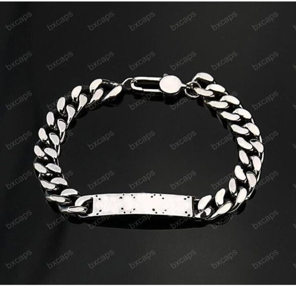 Coole Designer -Schädel -Armbänder für Frauen Männer Luxurys Designer Silber Armband Hip Hop Link Mens G Armbänder für Paar mit Box D26195234
