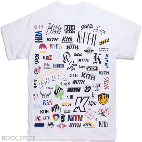 Designer Herren Nover Tee Kith T Shirt 2024 New Kite Montag Exklusive Rücken AOP Classic Short Sleeve T-Shirt Kith 424