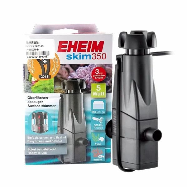 Heizung Eheim Skim 350 Oberflächen Skimmer Aquarium Fischtank Marine Reef Korallen Skimmer Fischtankfilter Aquarium Filterschwamm Filter