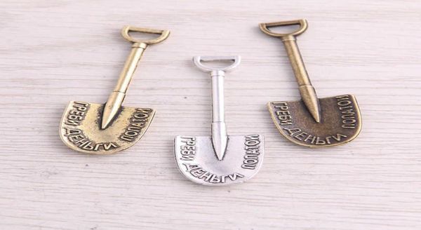 30pcs Vintage Charms Shovel Cioncant Tre Braccialetti a tre colori Collana Metal Gioielli in metallo Feeching1992336