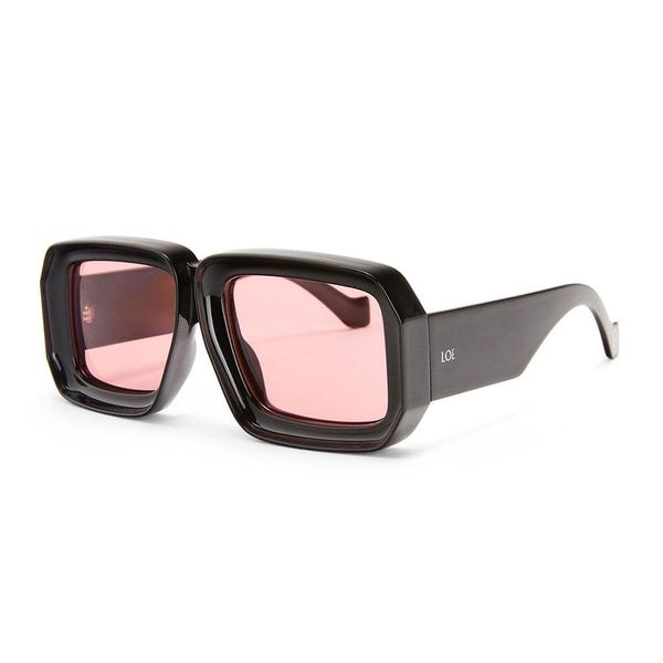 Neue Designerin Sonnenbrille Sonnenbrille für Frauen Sonnenbrille Frauen Acetat Tauchmaske Paula Ibiza Tauchdesigner Damen Trendy Outdoor -Brillen LW40064 40064 Wihe Box