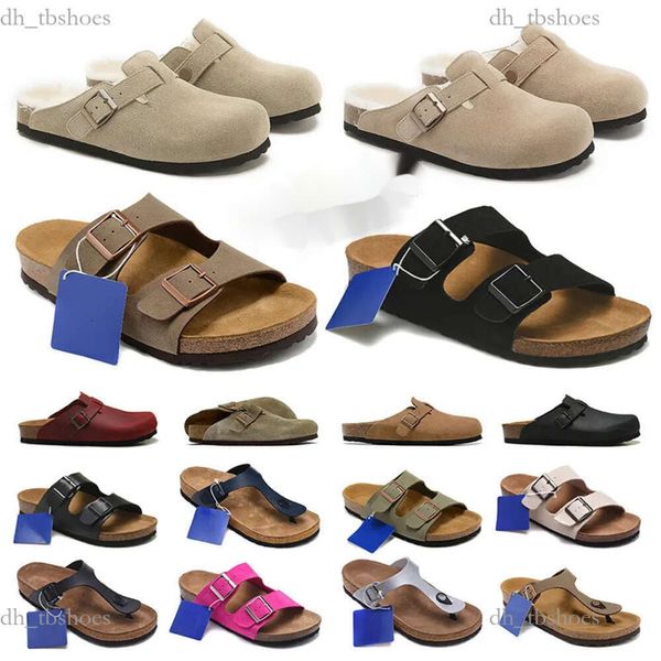 Designer -Objektträger Plattform Slipper Bostons Clogs Birkems Sandale Stocks Slipper Room House Frauen Schuhe Sabot Slide Lieblings Sandalen Stock Frau