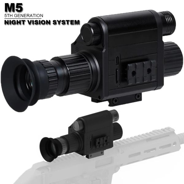 Kameras Megaorei Nachtsicht Monkular 850 nm Laser IR Nachtsichtgewehre 1080p HD Digitaler Bereich Multifunktionsjagdkamera Anblick