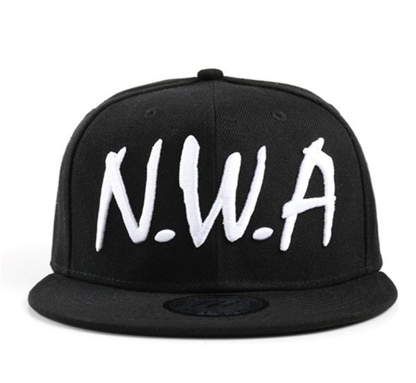 Compton Menwomen Sport Beyzbol Kapağı Vintage Black Nwa Mektubu Gangsta Hiphop Hat 2205135088242