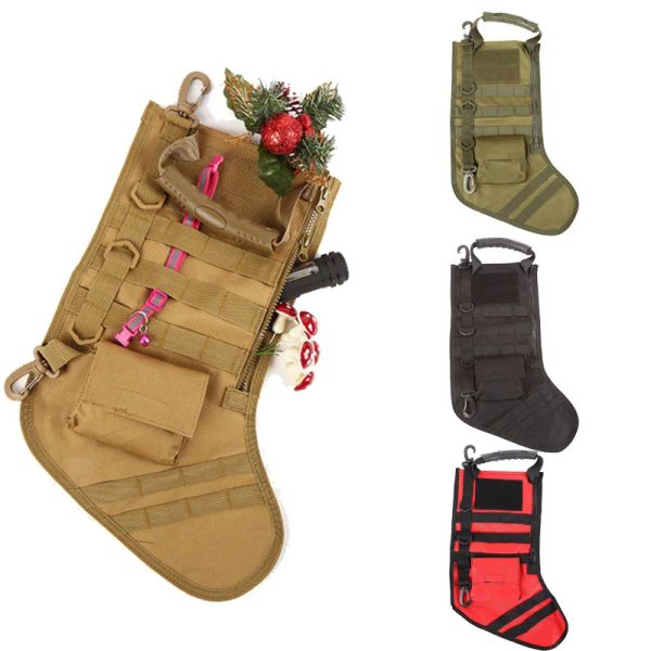 Packungen Hanging Tactical Mole Christmas Stocking Bag Dump Drop Beutel Utility Storage Bag Militärkampf Hunting Magazine Beutel