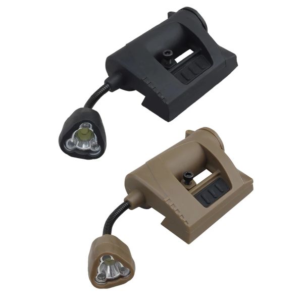 Scopes Tactical Helm Light MPLs Gebühren 4 Modi Grüne Red IR Laserlampe Energiesparung Jagd Militärhelm Taschenlampe Ausrüstung