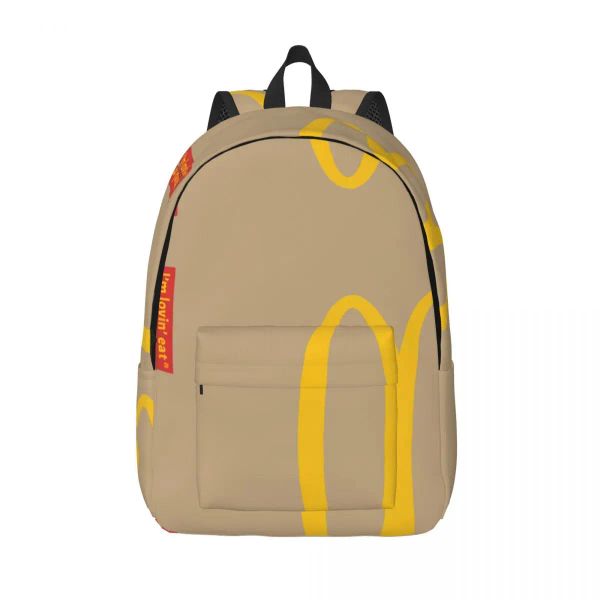 Mochilas NOVA NOVA EAT Backpack University Backpacks Student UNISSISEX Design Decurável Bolsas Escolares Durável Rucksack Casual