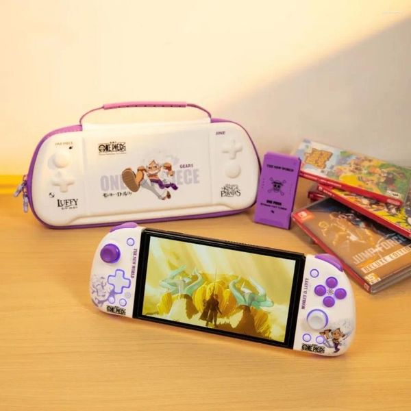 Игровые контроллеры iine One Piece Luffy Switch Gamepad Elite левая правая ручка Halo Version L938 5-ступенчатый контроллер для OLED TV