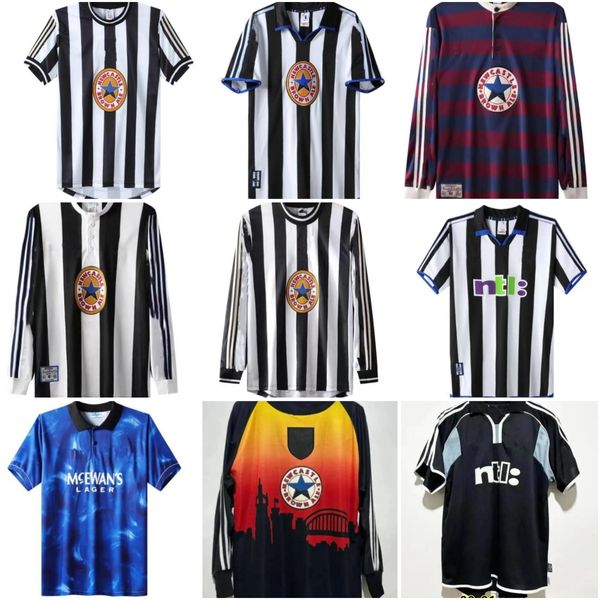 95 96 97 99 2000 01 03 04 05 Newcastle NUFC Shearer Retro Soccer Trikots Hamann Shearer Pinas 1993 1980 82 05 2006 United Owen Classic Football Shirts Ginola