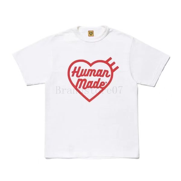 Tendências da moda Top humano Made Brand Brand Men's Feminina T-shirts Cartoon Tiger Flying Duck Panda Slub Algodão camisetas de mangas curtas