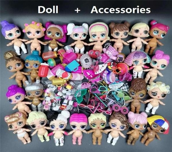 s bambole originali con accessori abiti vestiti abiti da 8 cm sorella grande baby figura l o l diprise giocattoli per ragazze regali b251k6792654