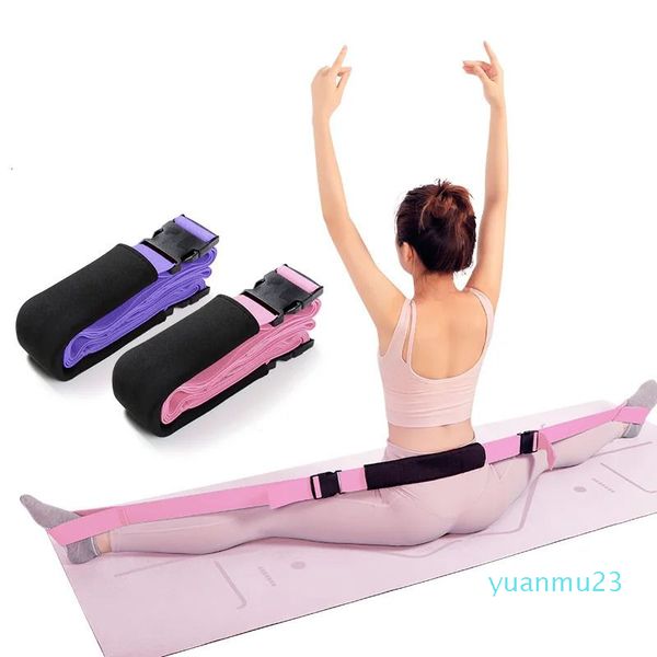 Tanzdetriemengürtel Yoga -Gürtel -Verbund -Webenspannungsband Einstellbarer Länge Streckgürtel für Erwachsene und Kinder geeignet