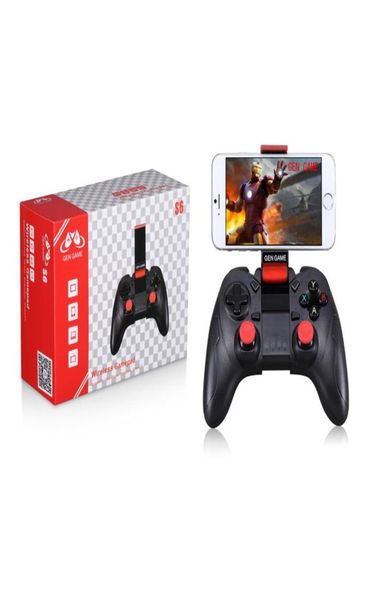 GEN GOGO S6 sem fio Bluetooth gamepad Bluetooth 30 Joystick Game Controller para iOS Android Smartphone Tablet PC TV Box3037429