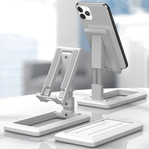 2024 Faltbarer Tablet Mobiltelefon Desktop Telefonständer für iPad iPhone Samsung Schreibtischhalter Einstellbar