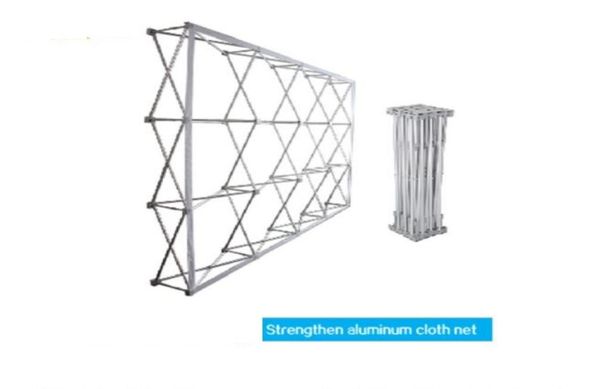 Hochwertige Aluminiumlegierung Hochzeitsdisplay -Racks für Flowwr Wandhochzeitdekorationen Hintergrund -Rahmengröße 230 cm230 cm kann CUS9080804 sein