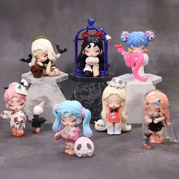 DODO NAMI DOOMSday Paradise Series Creative Surprise Box 2 Genuine Blind Toy Toy Toy Handmade Doll Decoration Girl Presente 240407