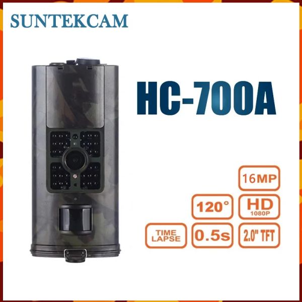 Камеры HC700A 1080p 16MP Trail Hunting Camera Wildcamera Wild Supillance Night Version Verv