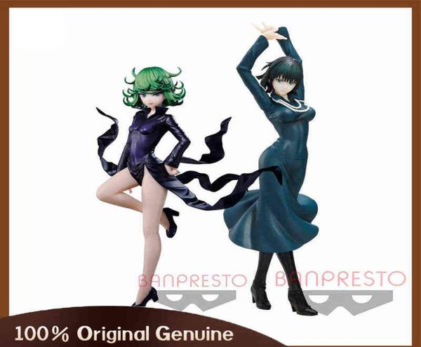 Аниме Banpresto One Punch Man Senritsu no Tatsumaki ураган Jigoku no fubuki Action Figure Original Model Doll Toys Reals T228690642