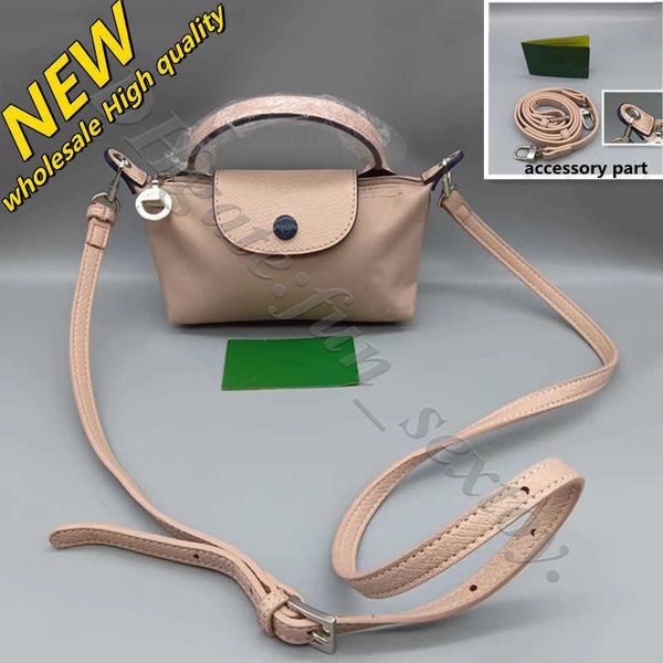 Dumplings Wholesale Store 2024 Off High Wallet Haltet Borse a buon mercato Fornte di merci a buon mercato Versione di tote Bag Versione di qualità Mini Cognac Leather Women Women Borse Luxurys Uyie