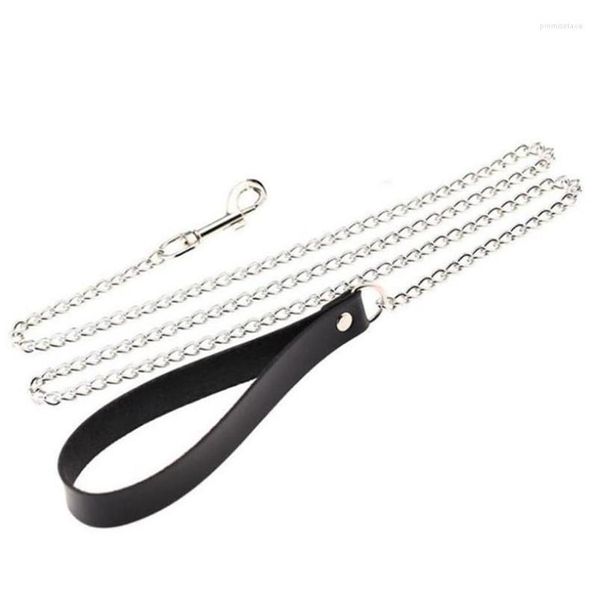 Chokers ciski kadınlar y alternatif punk yaka deri kurşun zincir kolye köle kostüm esaret gotik çekiş ipi çift damla deli dhg14