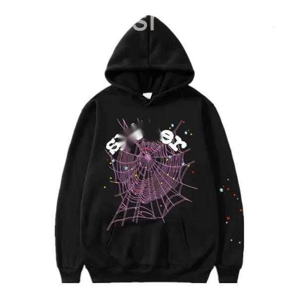 Mens Spider Hoodie Young Thug Pink 555555 Homens Mulheres Designer Fog Capuz Hot Spider Sweatshirt Sweater Sweater Web Sweater Sweaters Pullovers Jhpz