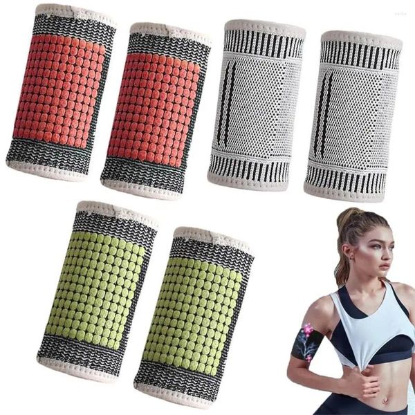 Handgelenkstütze Accessoires Sport Armband Elastische atmungsaktive Fitness gestrickt Sweatband Graphenfaser bequem zu tragen