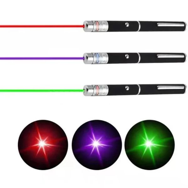 Puntatore laser di scopi senza numero 7 batteria gatti divertenti e cani rossi viola verde luce a penna laser a caccia di attrezzatura da campeggio laser