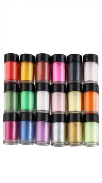 Kit polacco UV acrilico intero a 18 pezzi decorare il set di nail art in polvere manicure 4071976638