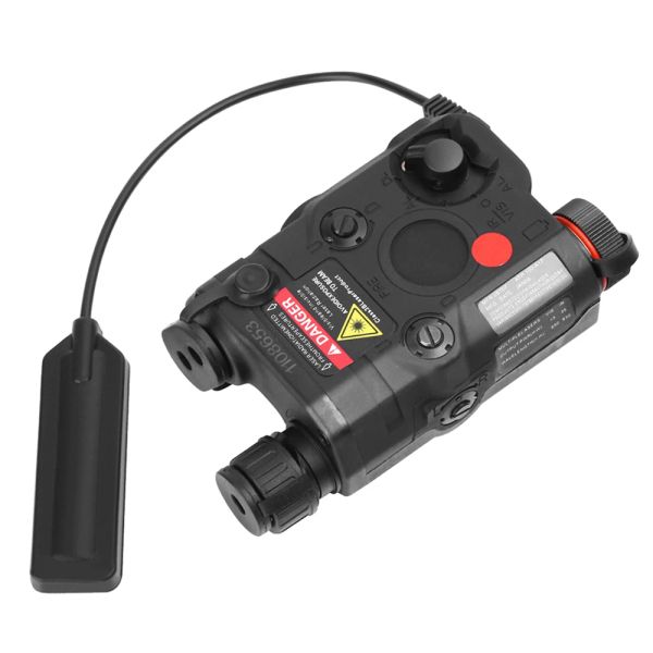 SCOPES AN/PEQ15 DOT ROSSO LASER LED LED LED LED SIGLIO 270 LUMINE LUMINA ARMA PER IL FUCILE DI VISUALITÀ NOTTE STANDARD TAIL