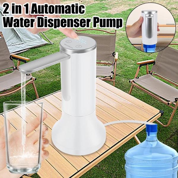 Wasserflaschen Automatisch Mini Smart Extractor-Trinkspender wieder aufladbar USB Elektrische 5V Faltbare Flaschenpumpe für 4,5-18,5 l