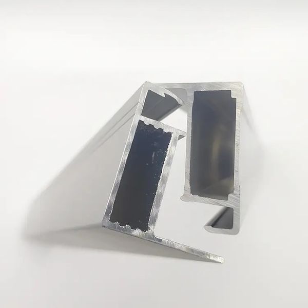 Aluminium -Extrusionsprofil Rahmen T Slot V Schlitz Custom Extruded Black Industrial Aluminium -Profile